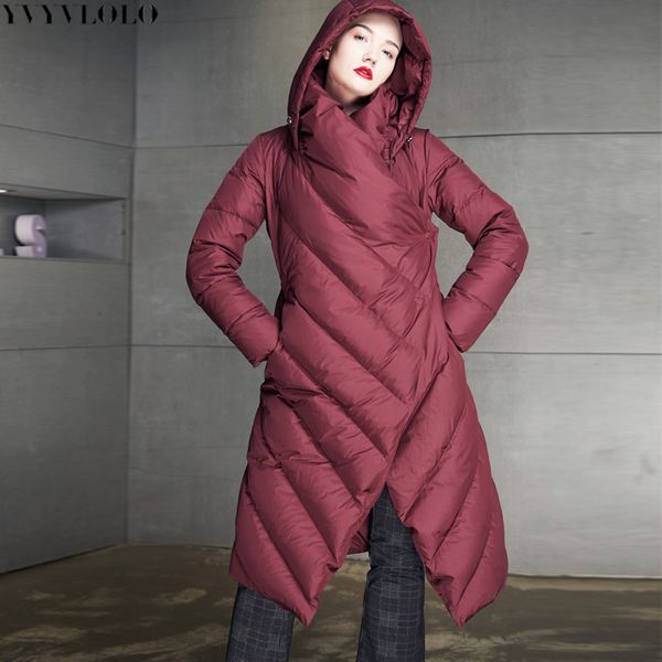 yvyvlolo 2018 original women winter jacket coat plus size parka long hooded winter jacket fashion loose down female, Black
yvyvlolo 2018 original women winter jacket coat plus size parka long hooded winter jacket fashion loose down female, Black