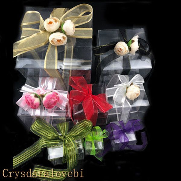 50 pieces/lot pvc square gift boxes favor candy packing souvenir box transparent event chocolate dessert bags 6x6x6cm
50 pieces/lot pvc square gift boxes favor candy packing souvenir box transparent event chocolate dessert bags 6x6x6cm