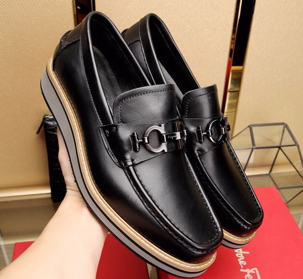 New brand men black genuine leather oxford de igner fa hion men wedding dre hoe lip on thick bottom loafer 38 44 drop hipping
New brand men black genuine leather oxford de igner fa hion men wedding dre hoe lip on thick bottom loafer 38 44 drop hipping