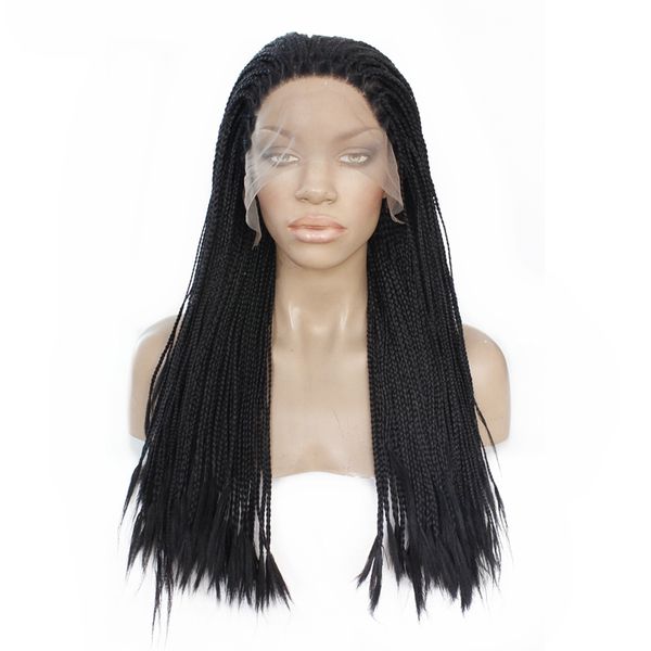 natural black braided wig with baby hair long braids full hair wigs glueless synthetic lace front wigs for black women
natural black braided wig with baby hair long braids full hair wigs glueless synthetic lace front wigs for black women