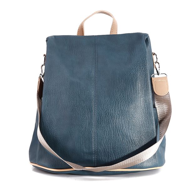 women female anti-theft backpack classic leather solid color backpacks fashion shoulder bag travel rucksack
women female anti-theft backpack classic leather solid color backpacks fashion shoulder bag travel rucksack