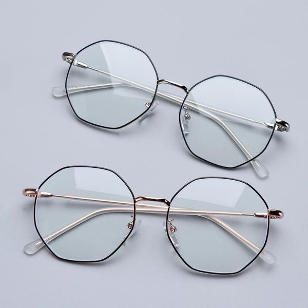 1pc polygon metal anti blue light blocking glasses frame men & women computer game goggles glasses optical spectacle frame, White;black
1pc polygon metal anti blue light blocking glasses frame men & women computer game goggles glasses optical spectacle frame, White;black