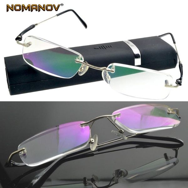 business men rimless frameless ultra-light portable blue light blocking reading glasses +0.75 +1 +1.25 +1.5 +1.75 +2 +2.25to+4, White;black
business men rimless frameless ultra-light portable blue light blocking reading glasses +0.75 +1 +1.25 +1.5 +1.75 +2 +2.25to+4, White;black