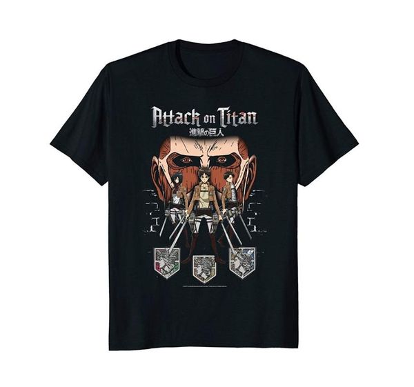 2019 new arrival men fashion attack on titan titan in shadows cool shirts, White;black
2019 new arrival men fashion attack on titan titan in shadows cool shirts, White;black