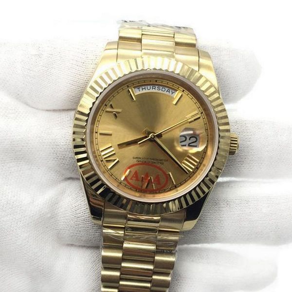 watch 18k gold president daydate sapphire cystal geneva men watches automatic mechanical movement male wrist watches relo, Slivery;brown
watch 18k gold president daydate sapphire cystal geneva men watches automatic mechanical movement male wrist watches relo, Slivery;brown
