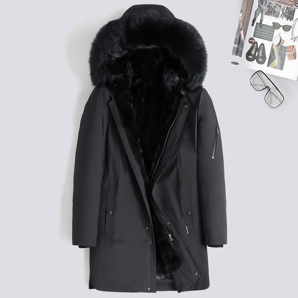 real fur coat men liner duck down winter coat men real fur parka for mens clothing plus size casaco 8235 yy820, Black
real fur coat men liner duck down winter coat men real fur parka for mens clothing plus size casaco 8235 yy820, Black