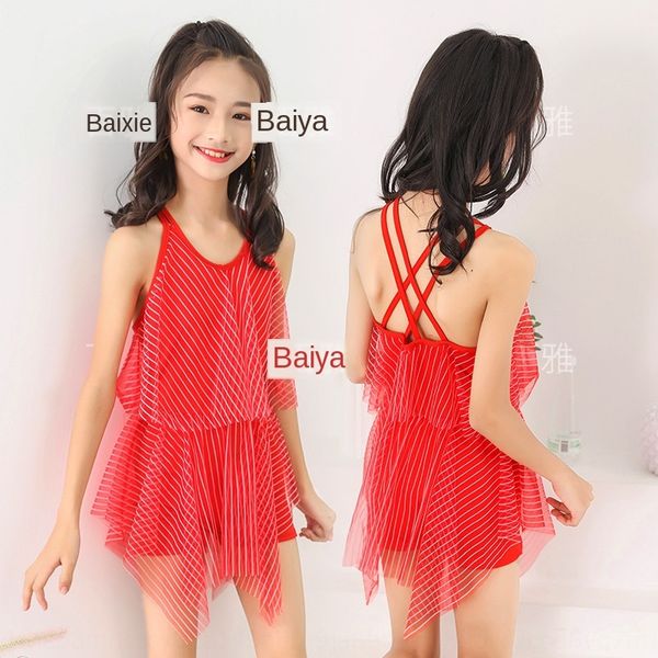65-90 jin children's swim 2019 yarn skirt solid color one-piece vacation swimming swimsuit suit nt668071, White;black
65-90 jin children's swim 2019 yarn skirt solid color one-piece vacation swimming swimsuit suit nt668071, White;black