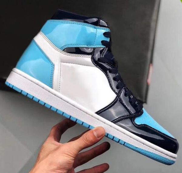 2019 new 1 high og unc patent wmns asg obsidian blue chill white men women basketball shoes 1s all-star game sneakers with box
2019 new 1 high og unc patent wmns asg obsidian blue chill white men women basketball shoes 1s all-star game sneakers with box