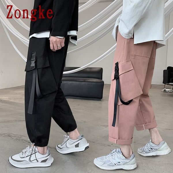 zongke 2020 new cargo solid pants men trousers casual joggers sweatpants hip hop streetwear male plus size m-2xl, Black
zongke 2020 new cargo solid pants men trousers casual joggers sweatpants hip hop streetwear male plus size m-2xl, Black