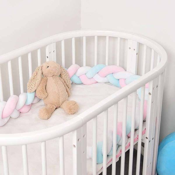 knot bed pillow newborn crib cot long bumper knotted protector cushion bedroom decor
knot bed pillow newborn crib cot long bumper knotted protector cushion bedroom decor