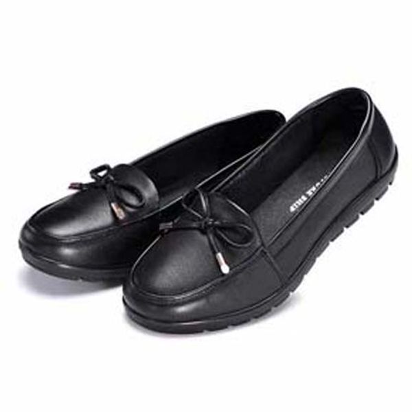genuine leather sandals designer shoes casual shoes summer fashion flat shoes wide mouth 38-45 z264, Black
