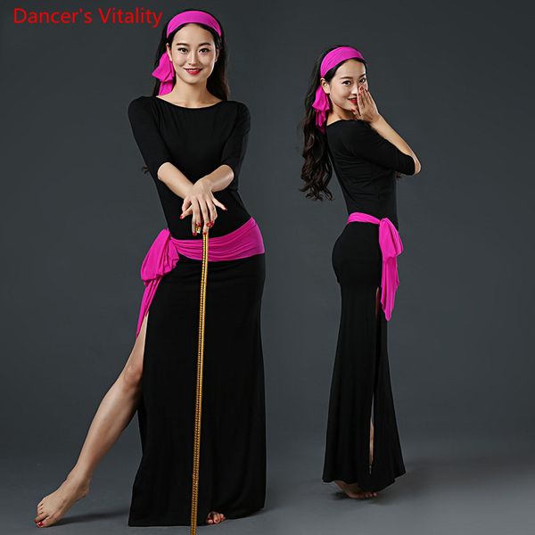 performance modal women's round neck belly dance clothing belly dance dress dress women's, Black;red
performance modal women's round neck belly dance clothing belly dance dress dress women's, Black;red