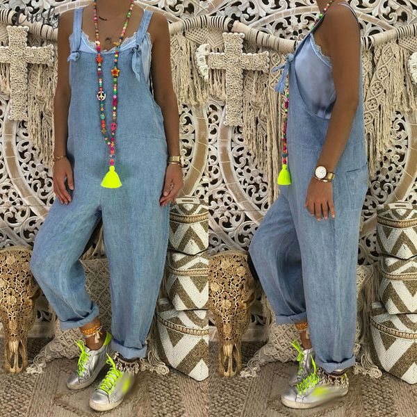 women fashion sleeveless denim jeans high street playsuits overalls straps jumpsuit romper straight trousers new plus size s 2xl, Black;white
women fashion sleeveless denim jeans high street playsuits overalls straps jumpsuit romper straight trousers new plus size s 2xl, Black;white