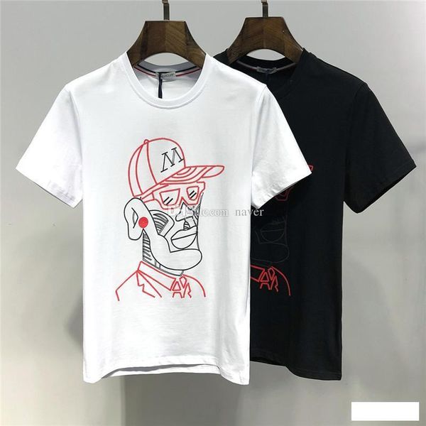 2019 summer new arrival designer men's clothing t-shirts m print tees size m-3xl 6004, White;black
2019 summer new arrival designer men's clothing t-shirts m print tees size m-3xl 6004, White;black