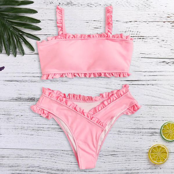 muqgew femme bikini set solid swimwear ruffle swimsuits bikini push up monokini biquinis swimming suit for women 2019 new
muqgew femme bikini set solid swimwear ruffle swimsuits bikini push up monokini biquinis swimming suit for women 2019 new