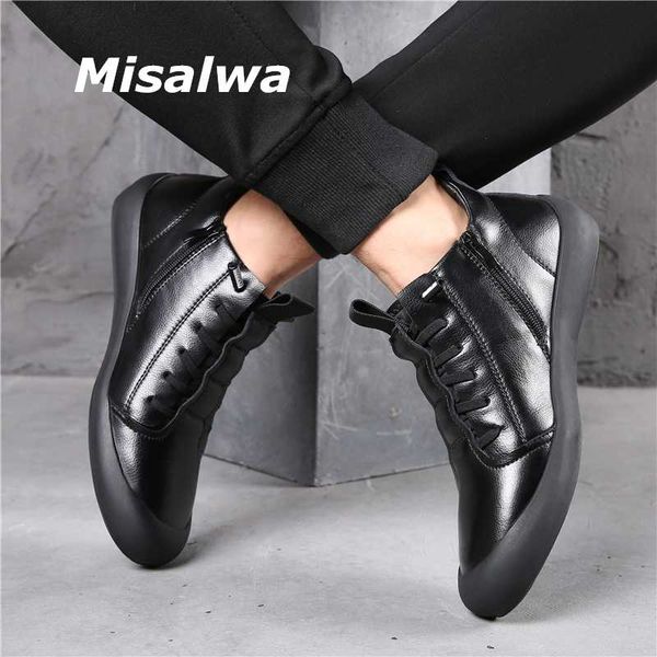 misalwa fashion black short men boots winter plush warm leather casual ankle boots snow zip leisure young men shoes
misalwa fashion black short men boots winter plush warm leather casual ankle boots snow zip leisure young men shoes