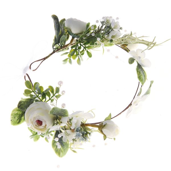 women wedding party headwear hair accessories girl flower wreath crown festival headband headdress adjustable floral garland
women wedding party headwear hair accessories girl flower wreath crown festival headband headdress adjustable floral garland