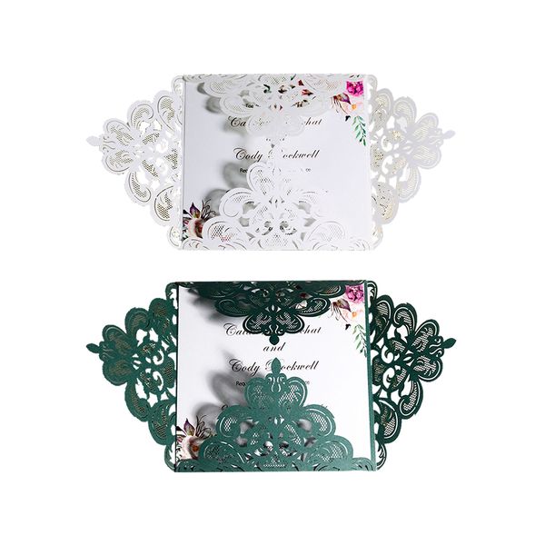 10pc/lot white hollow laser cut wedding invitations elegant engagement wedding invitation card with ribbon envelope seals
10pc/lot white hollow laser cut wedding invitations elegant engagement wedding invitation card with ribbon envelope seals