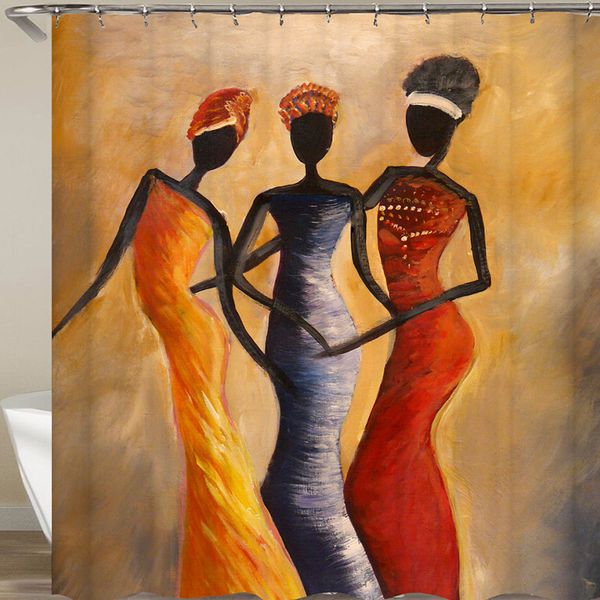 Dafield Black Girl Shower Curtain African American Women High Quality Bathroom Waterproof Polyester for Bathroom Hooks
Dafield Black Girl Shower Curtain African American Women High Quality Bathroom Waterproof Polyester for Bathroom Hooks