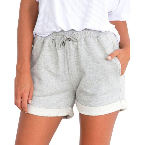 women shorts summer casual solid drawstring shorts high waist loose for girls soft cool female high waist short trousers, White;black
women shorts summer casual solid drawstring shorts high waist loose for girls soft cool female high waist short trousers, White;black