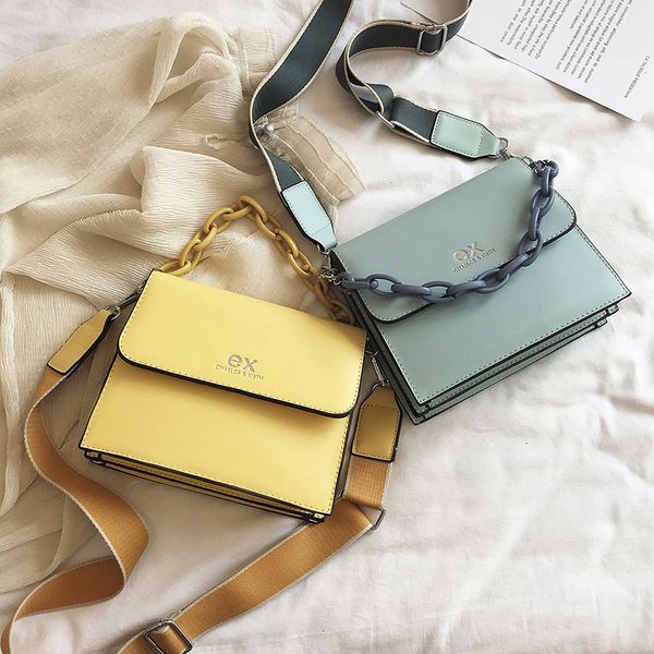original design women's bag 2020 new chain texture shoulder bag fashion joker slung square
original design women's bag 2020 new chain texture shoulder bag fashion joker slung square