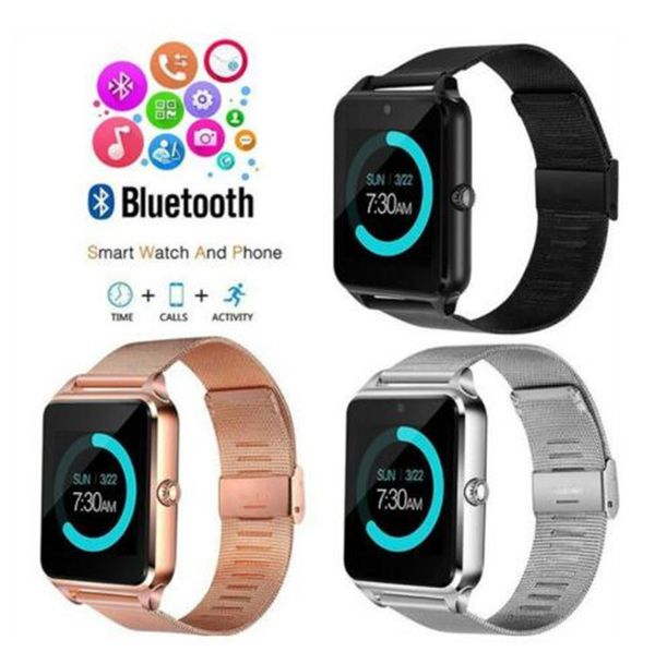 Роскошные Bluetooth Smart Watch Z60 SmartWatch телефон NFC Поддержка SIM-карты TF Носимых устройств Sma
Роскошные Bluetooth Smart Watch Z60 SmartWatch телефон NFC Поддержка SIM-карты TF Носимых устройств Sma