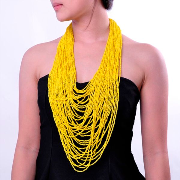 19 colors 42 layers resin beads cluster big long statement necklace selling super deals handmade gift fashion, Silver
19 colors 42 layers resin beads cluster big long statement necklace selling super deals handmade gift fashion, Silver