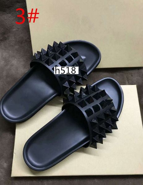 donna studded flat slippers designer willow nails soft bottom rubber slippers men rivet spikes flat slipperswith boxs, Black
donna studded flat slippers designer willow nails soft bottom rubber slippers men rivet spikes flat slipperswith boxs, Black