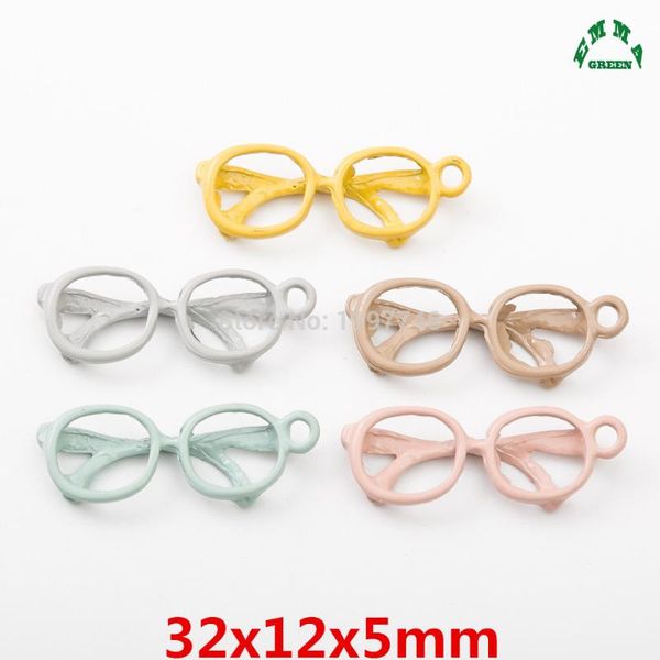 charms for bracelets colorful painted charms 10pcs 32mm cute glasses pendants for jewelry making lovely glasses, Bronze;silver
charms for bracelets colorful painted charms 10pcs 32mm cute glasses pendants for jewelry making lovely glasses, Bronze;silver