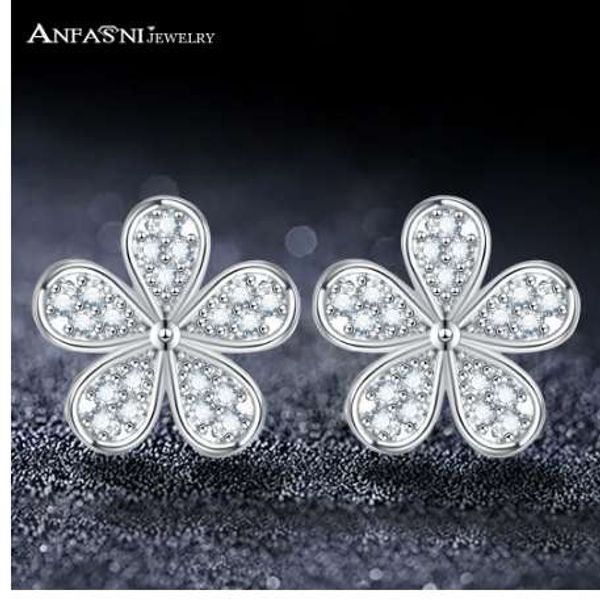 anfasni cute flower shape stud earrings white gold color earring fashion blossom boucle d'oreille for women jewelry s020172-b, Golden;silver
anfasni cute flower shape stud earrings white gold color earring fashion blossom boucle d'oreille for women jewelry s020172-b, Golden;silver