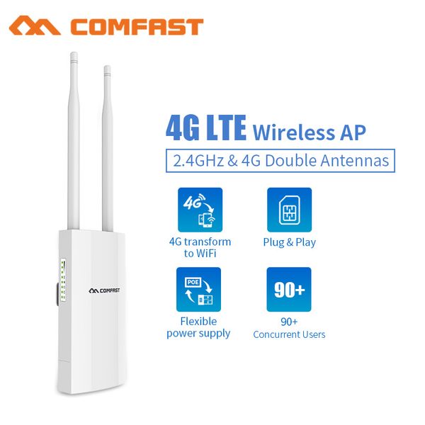 4g wireless ap wifi router high speed wireless wi-fi range extender 4g+2.4ghz wifi coverage base station ap
4g wireless ap wifi router high speed wireless wi-fi range extender 4g+2.4ghz wifi coverage base station ap