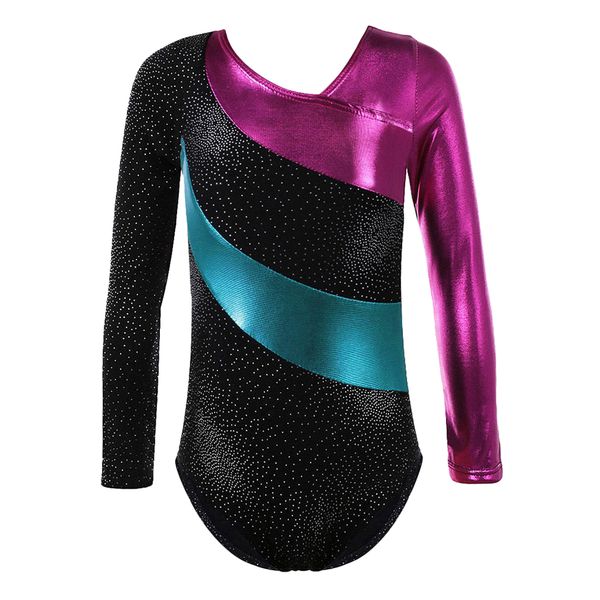 girl sparkling one piece gymnastic leotard bodysuit ballet dancewear costume, Black;red
girl sparkling one piece gymnastic leotard bodysuit ballet dancewear costume, Black;red