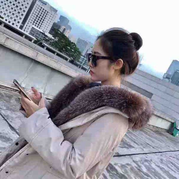 real fur coat women winter down jacket warm thicker with 90% white duck jacket raccoon big fur hood wax coat ladies slim coat with belt, Black;brown
real fur coat women winter down jacket warm thicker with 90% white duck jacket raccoon big fur hood wax coat ladies slim coat with belt, Black;brown