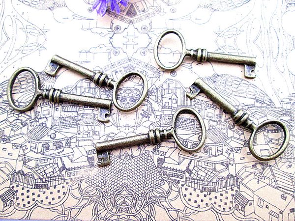 45pcs--key charm,antique bronze key pendants/charms, diy supplies, jewelry making,41x17mm, Bronze;silver
45pcs--key charm,antique bronze key pendants/charms, diy supplies, jewelry making,41x17mm, Bronze;silver