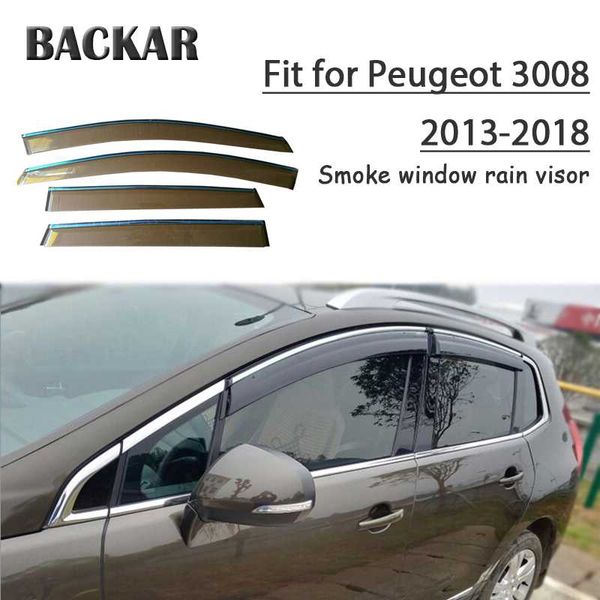 backar авто автомобиль windows дождь ветер вс щит отражатель visor обрезка для peugeot 3008 2013 2014 2015 2016 2017 2018 аксессуары
backar авто автомобиль windows дождь ветер вс щит отражатель visor обрезка для peugeot 3008 2013 2014 2015 2016 2017 2018 аксессуары