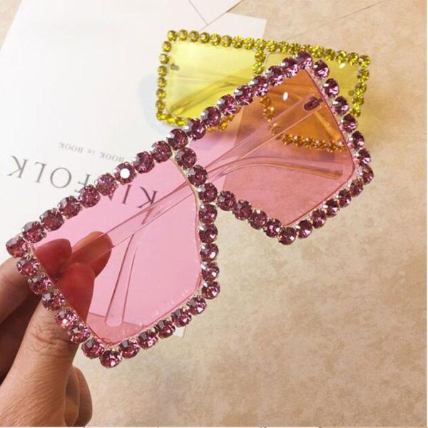 2018 crystal diamond oversized sunglasses for women luxury fashion candy shades uv400 brand glasses transparent frame 0320 goejf
2018 crystal diamond oversized sunglasses for women luxury fashion candy shades uv400 brand glasses transparent frame 0320 goejf