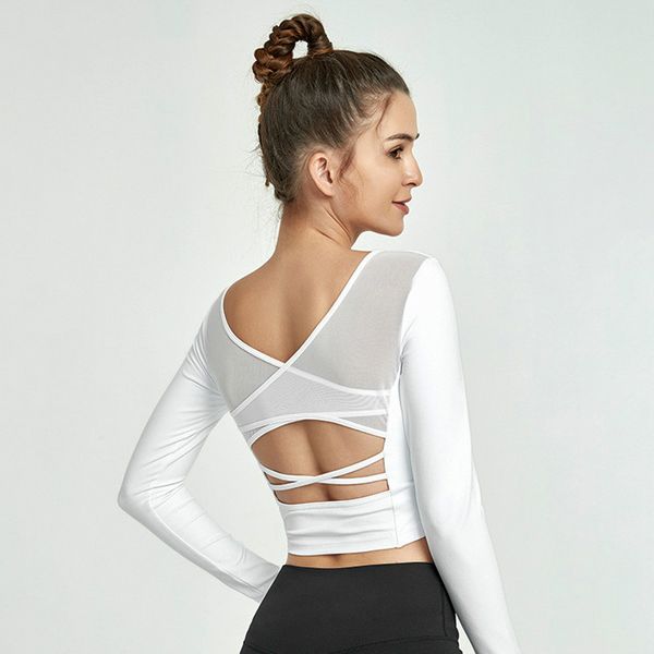 twe mesh patchwork padded sport yoga long sleeved crop women padded fitness dance shirts with removable chest pads 2020, White;red
twe mesh patchwork padded sport yoga long sleeved crop women padded fitness dance shirts with removable chest pads 2020, White;red