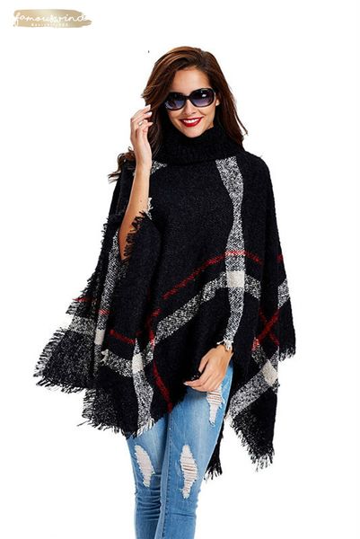 11th,nov plus size womens turtle neck wool plaid cardigan turtleneck knit batwing sleeve cape poncho sweater drop shipping, White;black
11th,nov plus size womens turtle neck wool plaid cardigan turtleneck knit batwing sleeve cape poncho sweater drop shipping, White;black