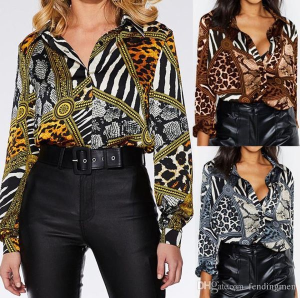 животных шаблон женщины конструктора рубашки sexy тонкий v шеи печати с длинным рукавом дизайнерские шифоновые рубашки мода urban женская од, White 
животных шаблон женщины конструктора рубашки sexy тонкий v шеи печати с длинным рукавом дизайнерские шифоновые рубашки мода urban женская од, White