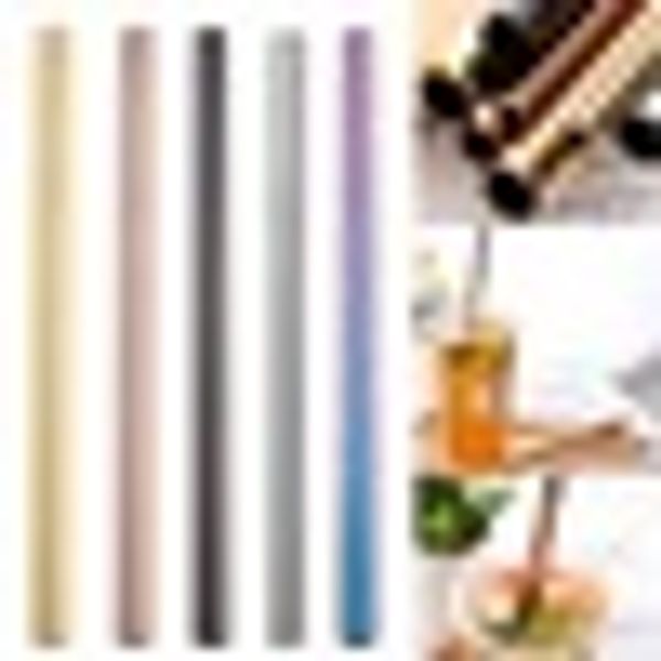 high quality long reusable stainless steel drinking straws metal large straight straw 10mm/12mm
high quality long reusable stainless steel drinking straws metal large straight straw 10mm/12mm