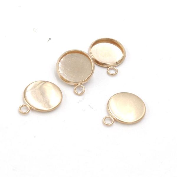 charms gold/rose gold stainless steel cabochon base for jewelry making 6/8/10/12mm metal round tray connector wholesale 50pcs, Bronze;silver
charms gold/rose gold stainless steel cabochon base for jewelry making 6/8/10/12mm metal round tray connector wholesale 50pcs, Bronze;silver