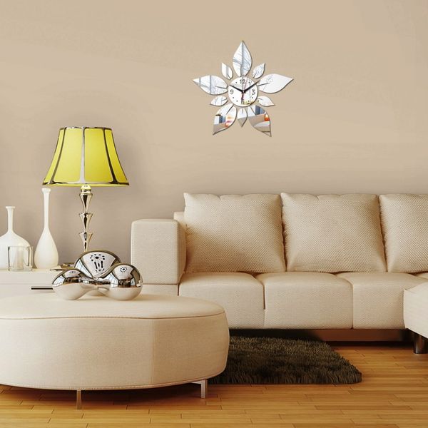 mirror acrylic material single face wall stickers modern style wall quartz clocks home decor wall watches silver
mirror acrylic material single face wall stickers modern style wall quartz clocks home decor wall watches silver