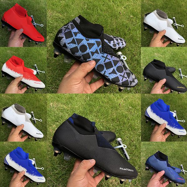 black lux football boot phantom vsn elite df sg soccer cleats easports fully charged mens high ankle soccer shoes us6.5-11
black lux football boot phantom vsn elite df sg soccer cleats easports fully charged mens high ankle soccer shoes us6.5-11