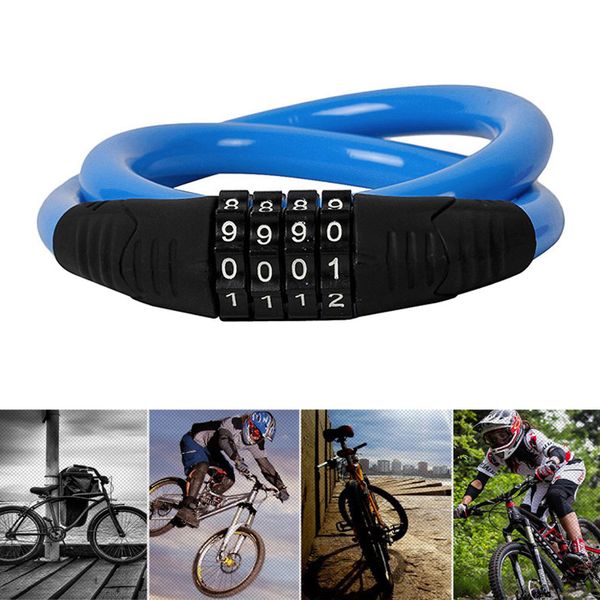 2018 universal 4 digit password bike lock 360 rotating security steel wire lock bicycle accessories als88
2018 universal 4 digit password bike lock 360 rotating security steel wire lock bicycle accessories als88