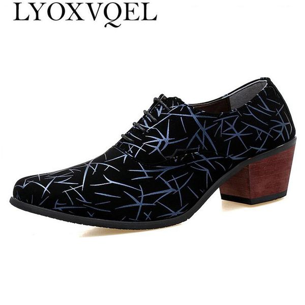 new men dress shoes oxford shoes vintage high heels wedding formal prom bar nightclub m179, Black
new men dress shoes oxford shoes vintage high heels wedding formal prom bar nightclub m179, Black