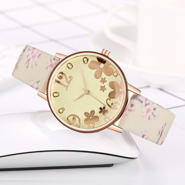 geneva ladies designer watches vansvar women's casual quartz leather flowers band watch analog wrist watch #122335, Slivery;brown
geneva ladies designer watches vansvar women's casual quartz leather flowers band watch analog wrist watch #122335, Slivery;brown