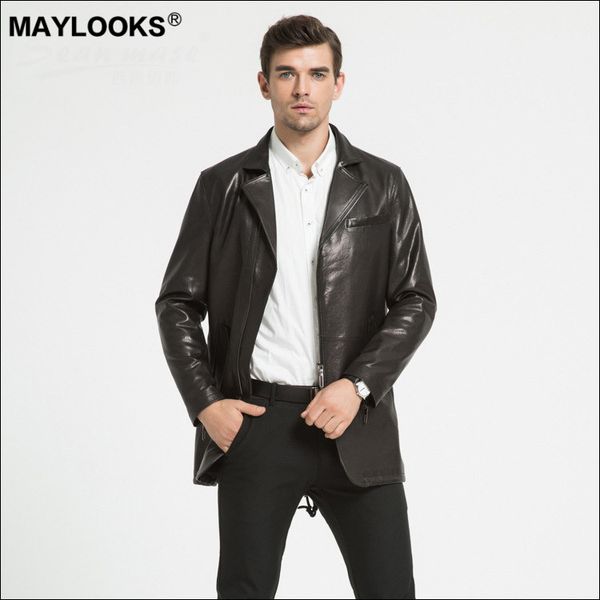 maylooks 2019 autumn and winter new leather clothes men and sheep all planted single leather winds business ws108, Black
maylooks 2019 autumn and winter new leather clothes men and sheep all planted single leather winds business ws108, Black