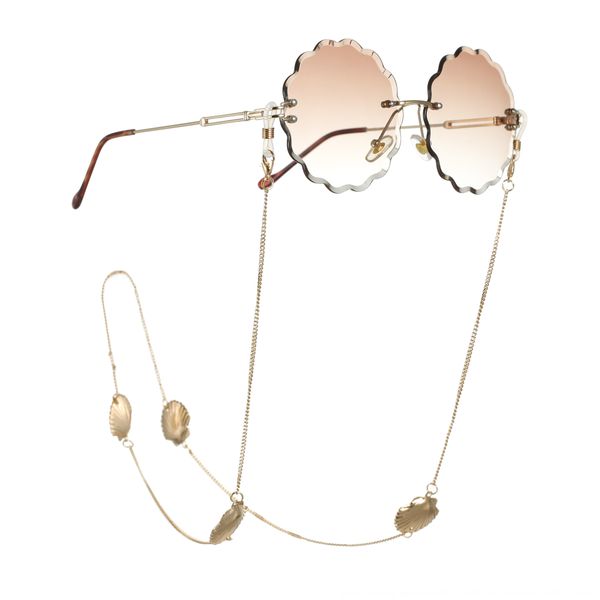 jewelry metal shell nonskid chain personalized glasses lanyard glasses anti-slip chain
jewelry metal shell nonskid chain personalized glasses lanyard glasses anti-slip chain