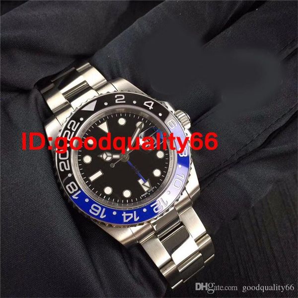 new luxury gmt ceramic bezel mens mechanical stainless steel automatic movement watch sports self-wind watches roless wristwatch, Slivery;brown
new luxury gmt ceramic bezel mens mechanical stainless steel automatic movement watch sports self-wind watches roless wristwatch, Slivery;brown