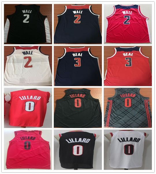 stitched men damian 0 lillard jersey new red black blue white john 2 wall jerseys basketball bradley 3 beal college shirts
stitched men damian 0 lillard jersey new red black blue white john 2 wall jerseys basketball bradley 3 beal college shirts